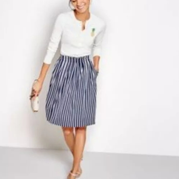 J. Crew Dresses & Skirts - J.CREW MERCANTILE STRIPED SKIRT
